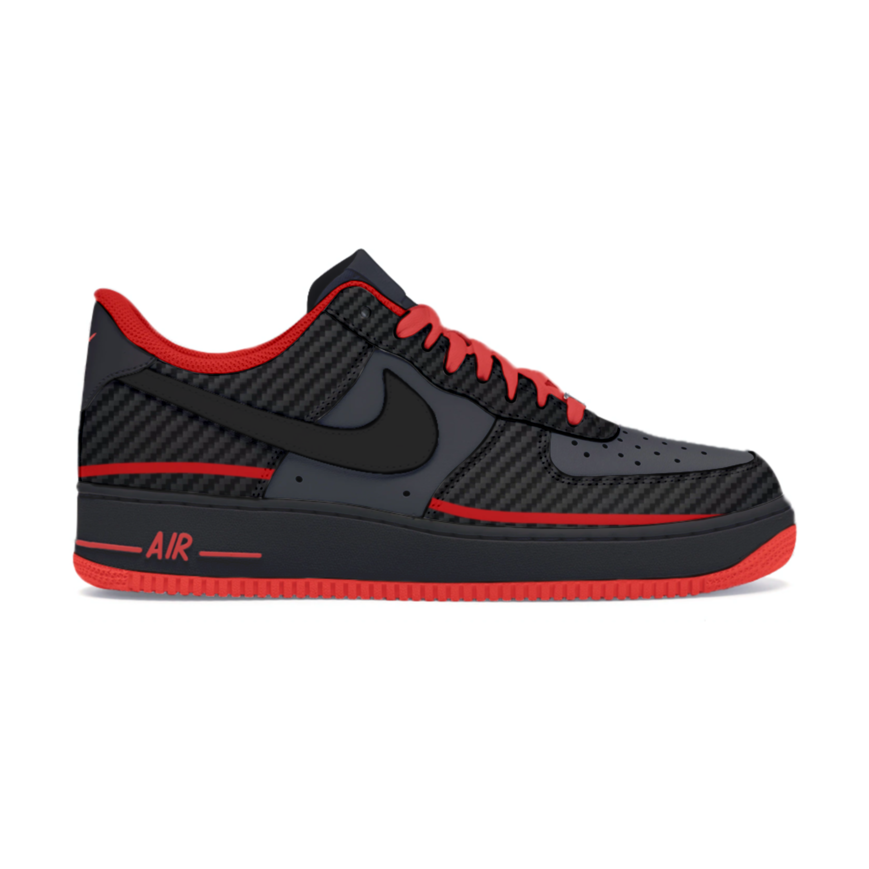 Nike AF1 x Redline Rush